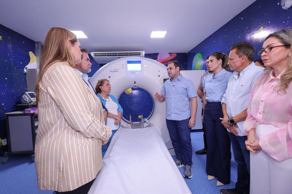 Inauguração do tomógrafo no Hospital e Pronto-Socorro da Criança da Zona Oeste