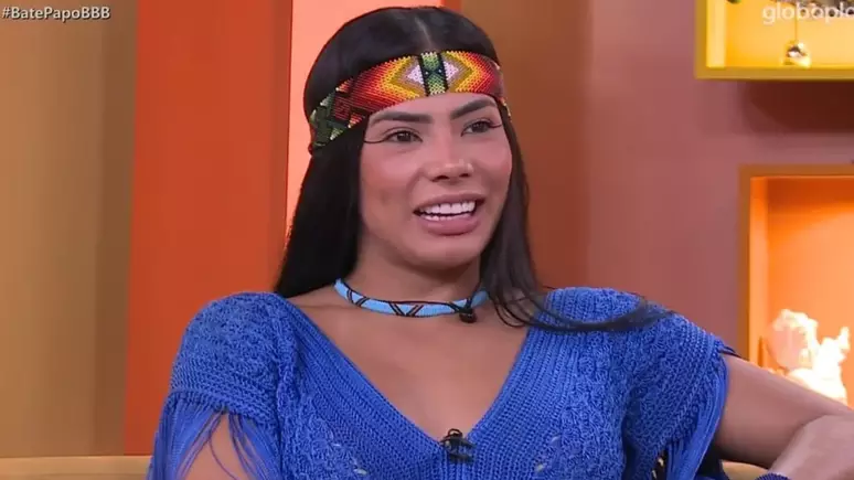 Marciele Albuquerque reage a vídeos de Jordana Morais no Bate-Papo BBB após ser eliminada do Big Brother Brasil 26.