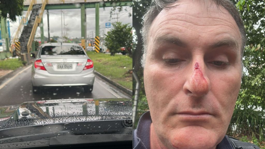 Fachada da Delegacia Geral da Polícia Civil do Amazonas em Manaus local da briga entre policiais.