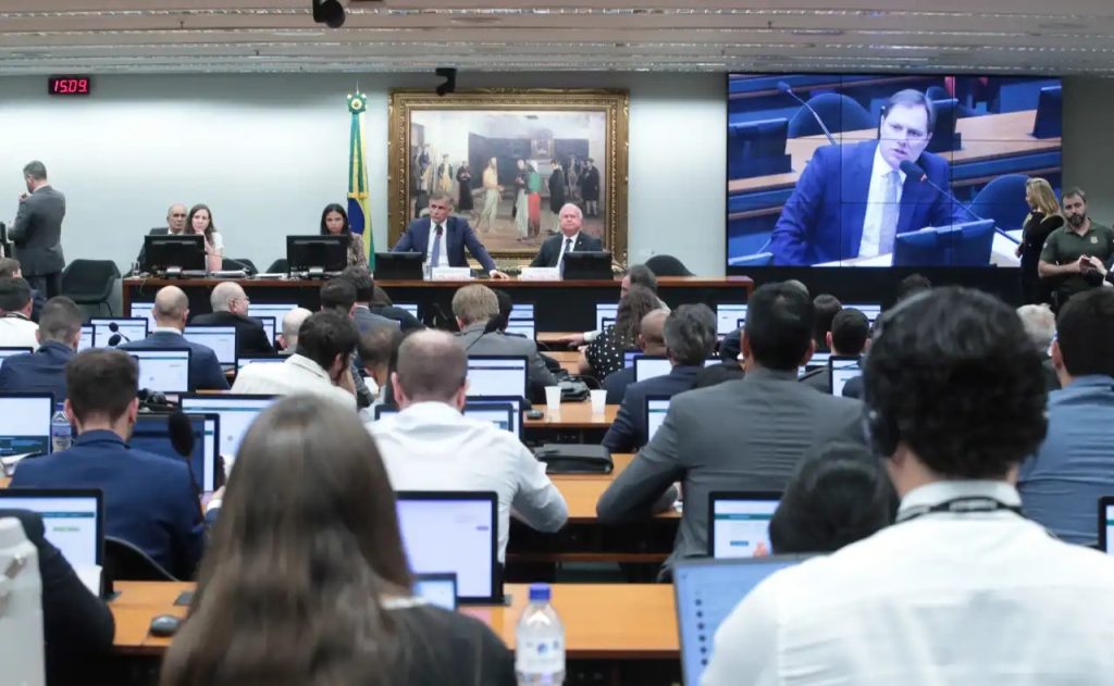 Plenário da Agência Câmara onde foi aprovada a admissibilidade da PEC sobre o fim da escala 6x1.