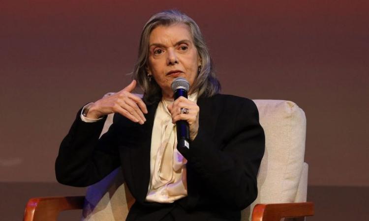 Ministra Cármen Lúcia durante evento sobre segurança eleitoral