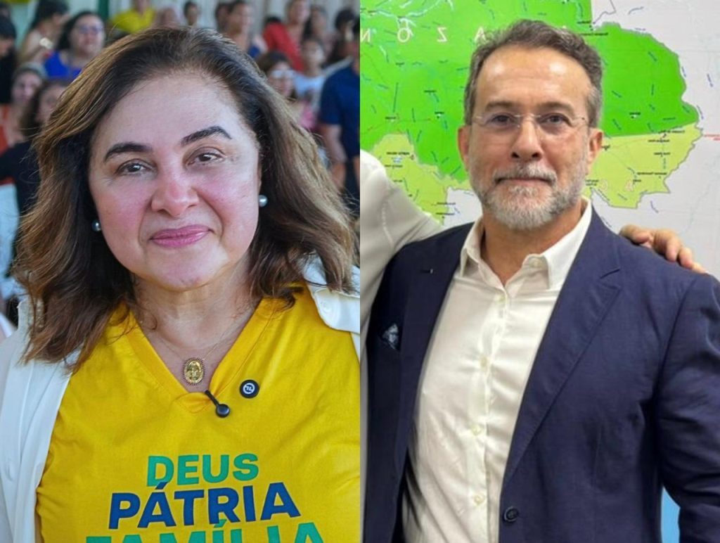 Maria do Carmo e Chico Preto candidatos pelo PL ao governo do Amazonas