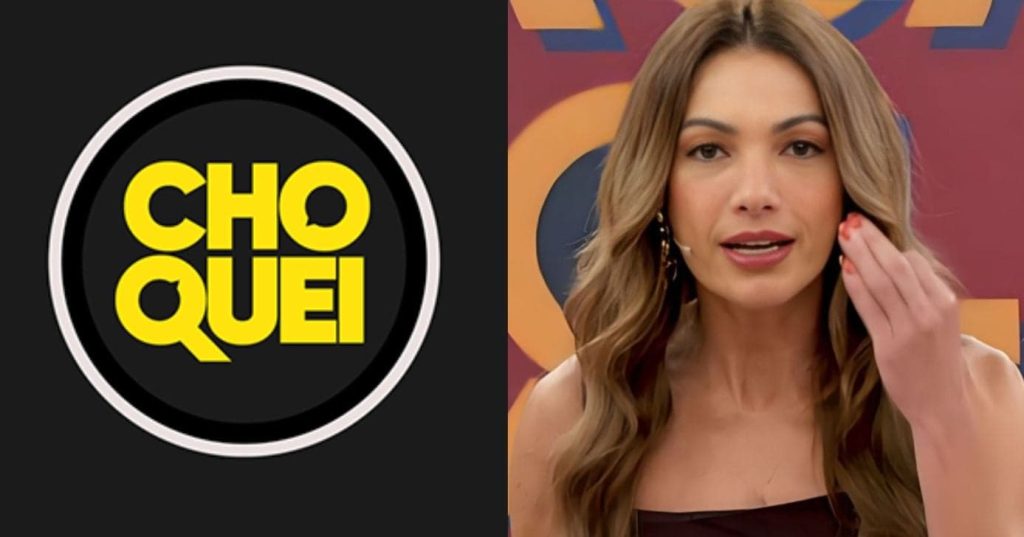 Montagem com fotos da apresentadora Patrícia Poeta e do dono da página Choquei Raphael Sousa Oliveira.