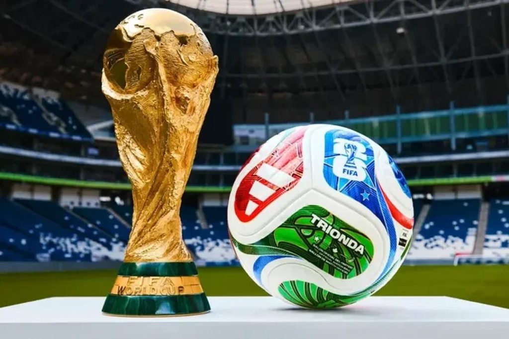 representação gráfica das odds de apostas e jogadores de futebol para a copa do mundo 2026