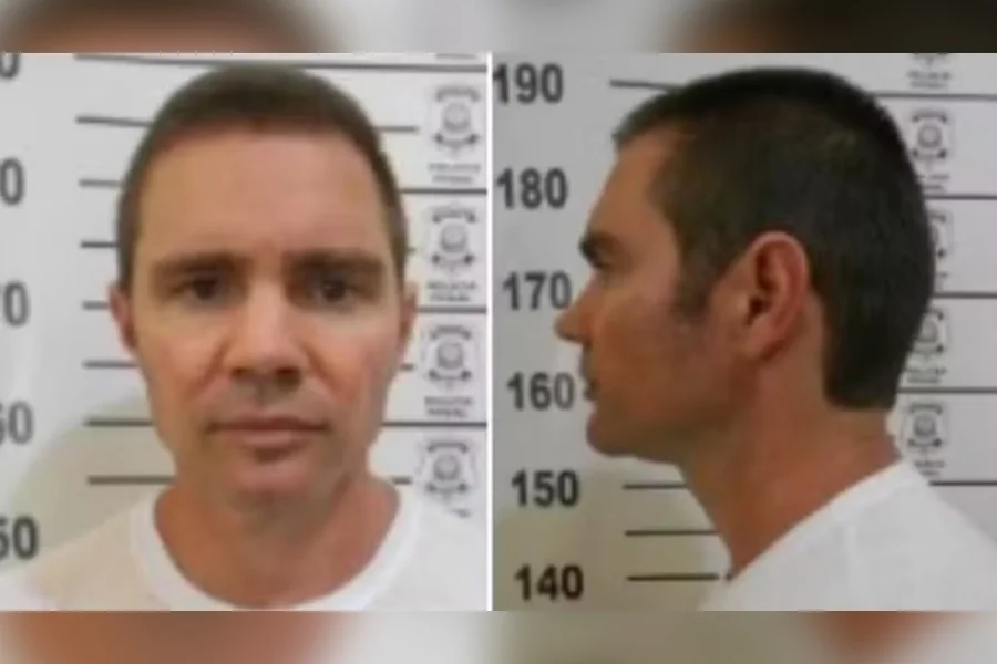 Banqueiro Daniel Vorcaro em registro oficial da Secretaria de Administração Penitenciária