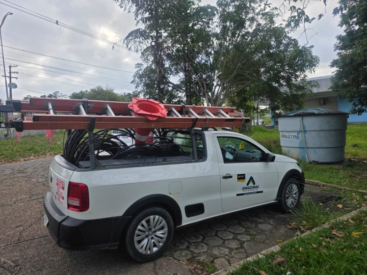 imagem das interrupções no fornecimento de energia em manaus