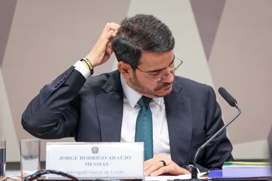 imagem de divulgação sobre a rejeição de messias no senado