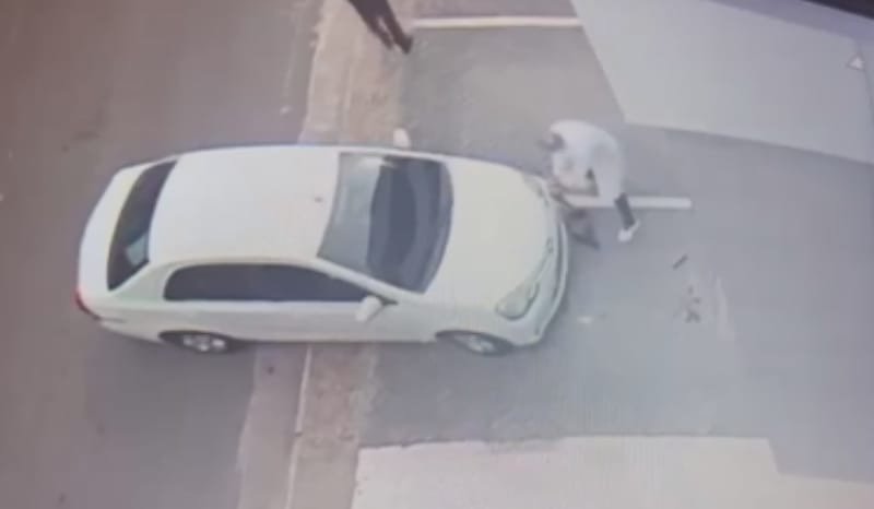 imagem de briga por vaga de estacionamento em manaus