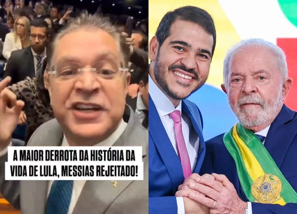 Sóstenes Cavalcante comemora a rejeição de Jorge Messias ao STF
