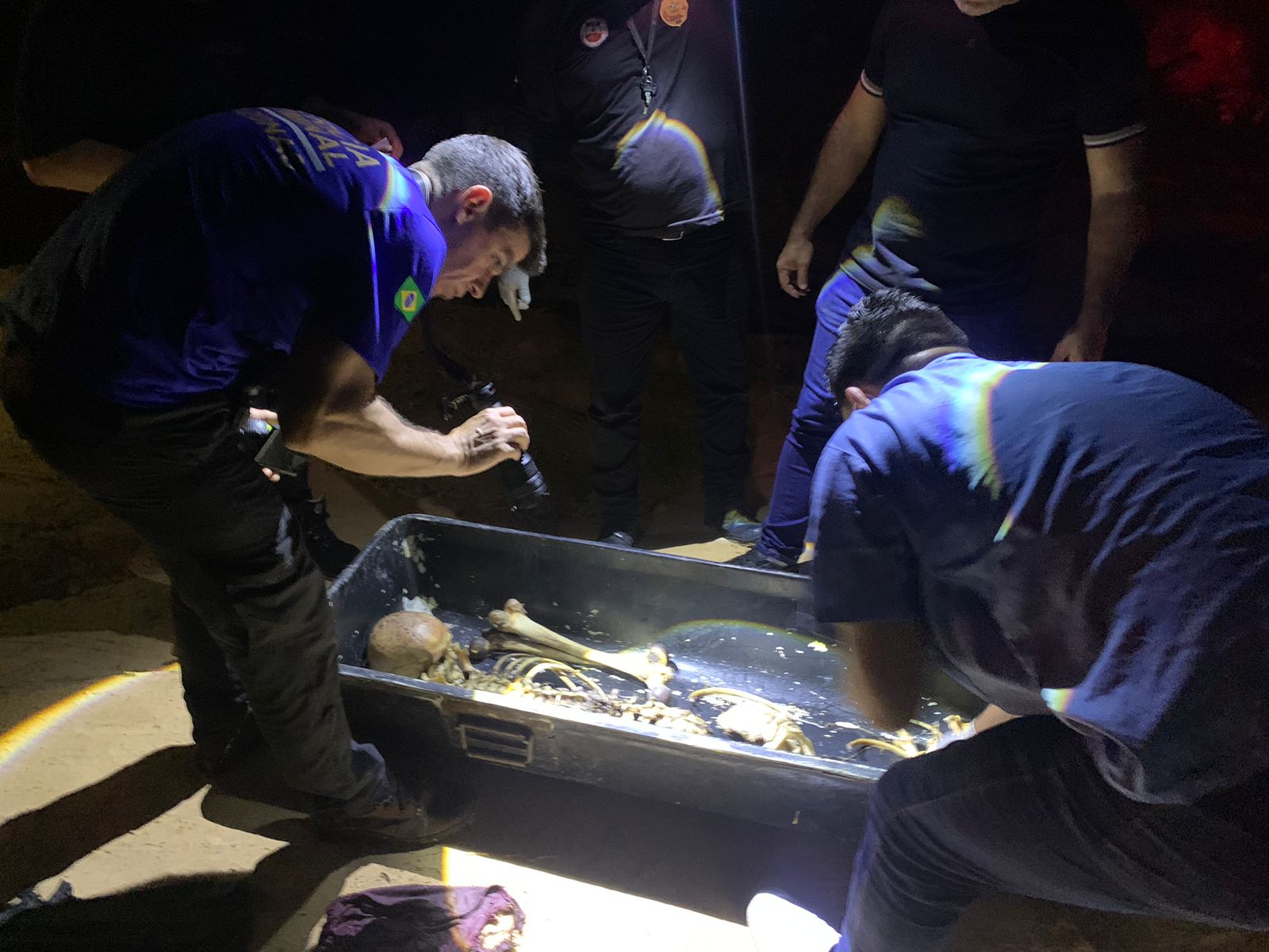 área de mata no ramal do brasileirinho em manaus onde ossada humana foi encontrada por moradores