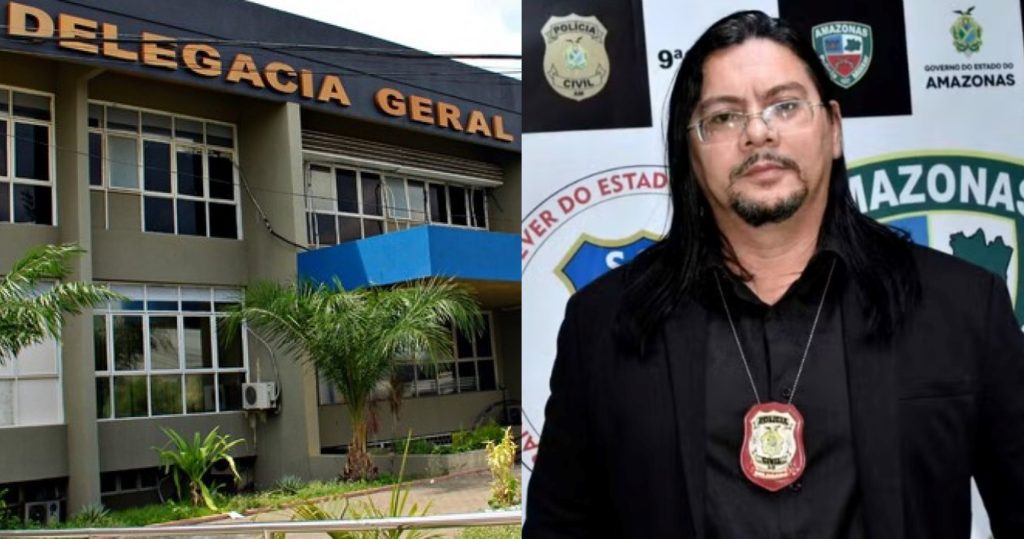 Viatura da Polícia Civil do Amazonas em Manaus durante operação policial