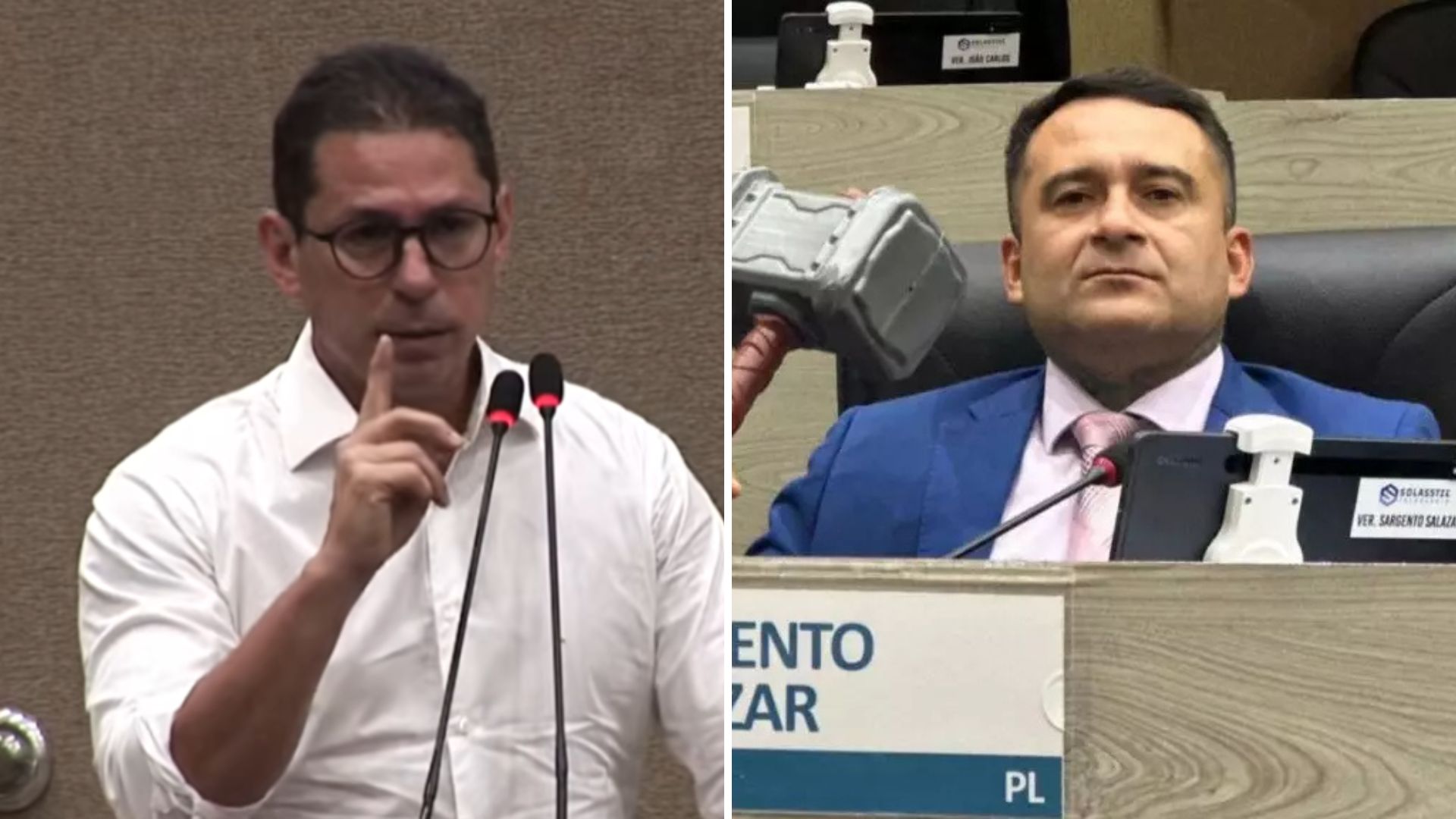 O ex-deputado federal Marcelo Ramos durante entrevista sobre política no Amazonas