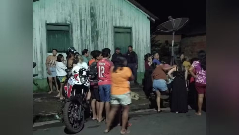 Local onde uma professora de sessenta anos foi encontrada morta com sinais de violência em Juruti no Pará