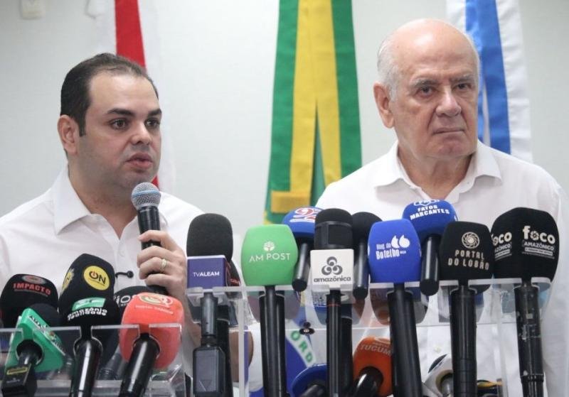 O político Serafim Corrêa ex-prefeito de Manaus e candidato a vice-governador do Amazonas em foto de divulgação