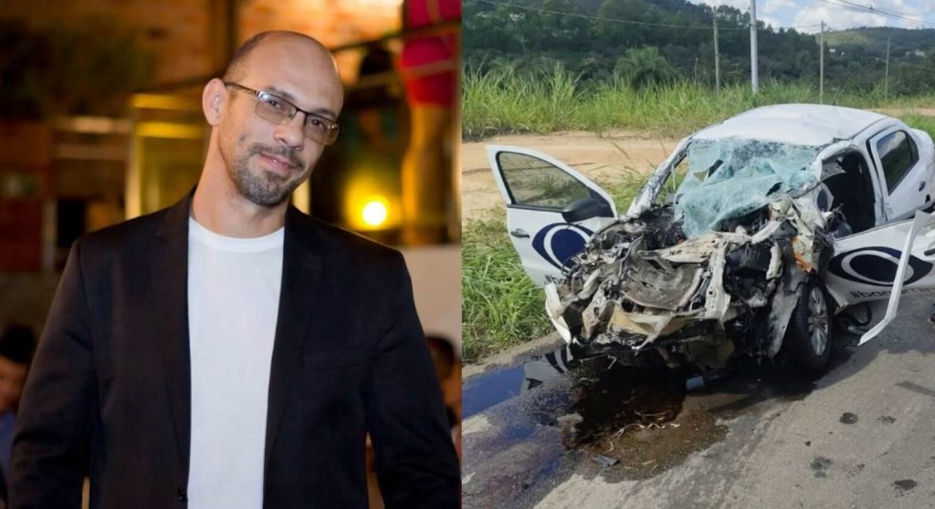 Foto do cinegrafista Rodrigo Lapa que faleceu em um acidente de trânsito em Minas Gerais