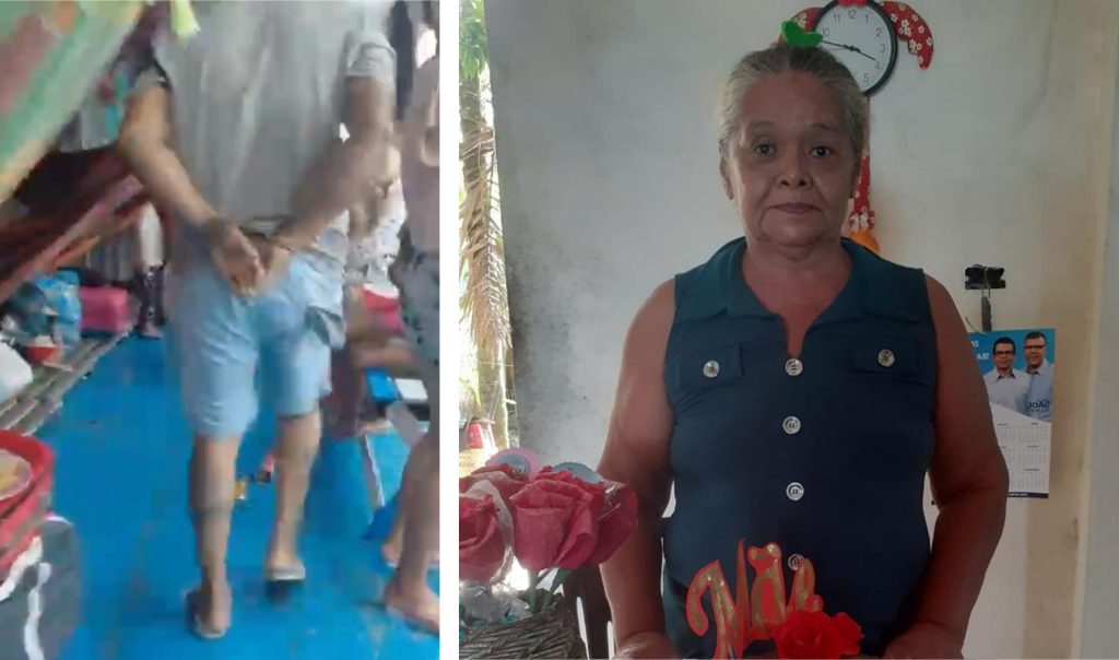 Policial conduzindo suspeito de matar idosa em Manaus preso em embarcação no interior