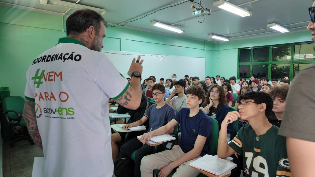 foto de divulgação sobre vagas do curso pre-vestibular da uea