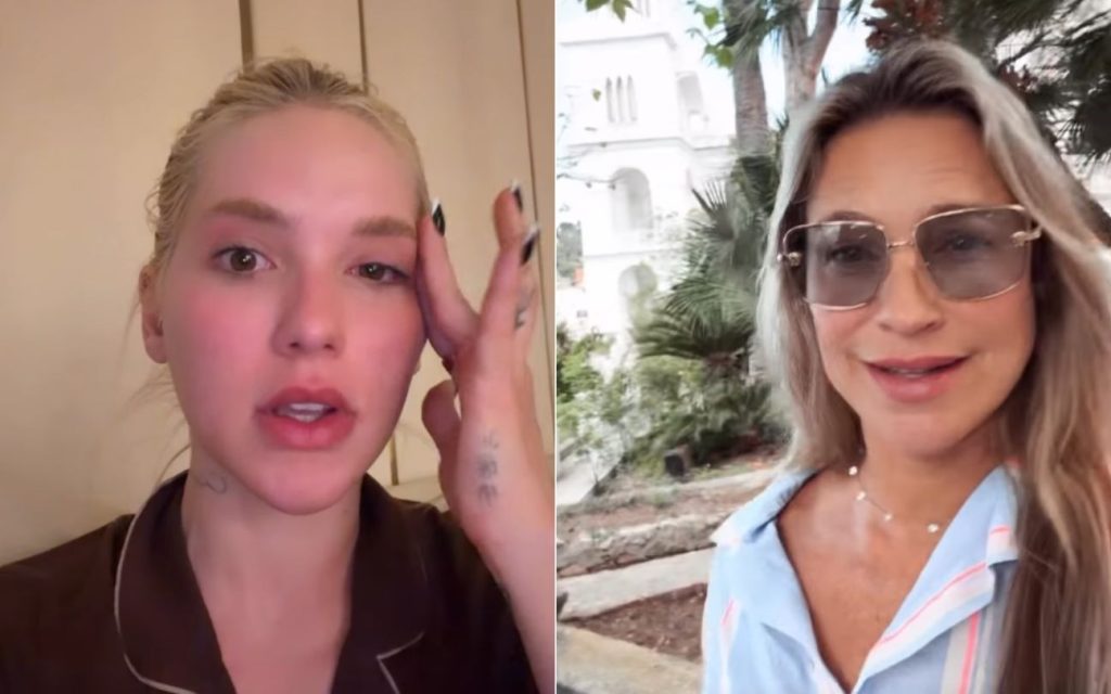Influenciadora Virginia Fonseca chorando em vídeo após polêmica com Luana Piovani.