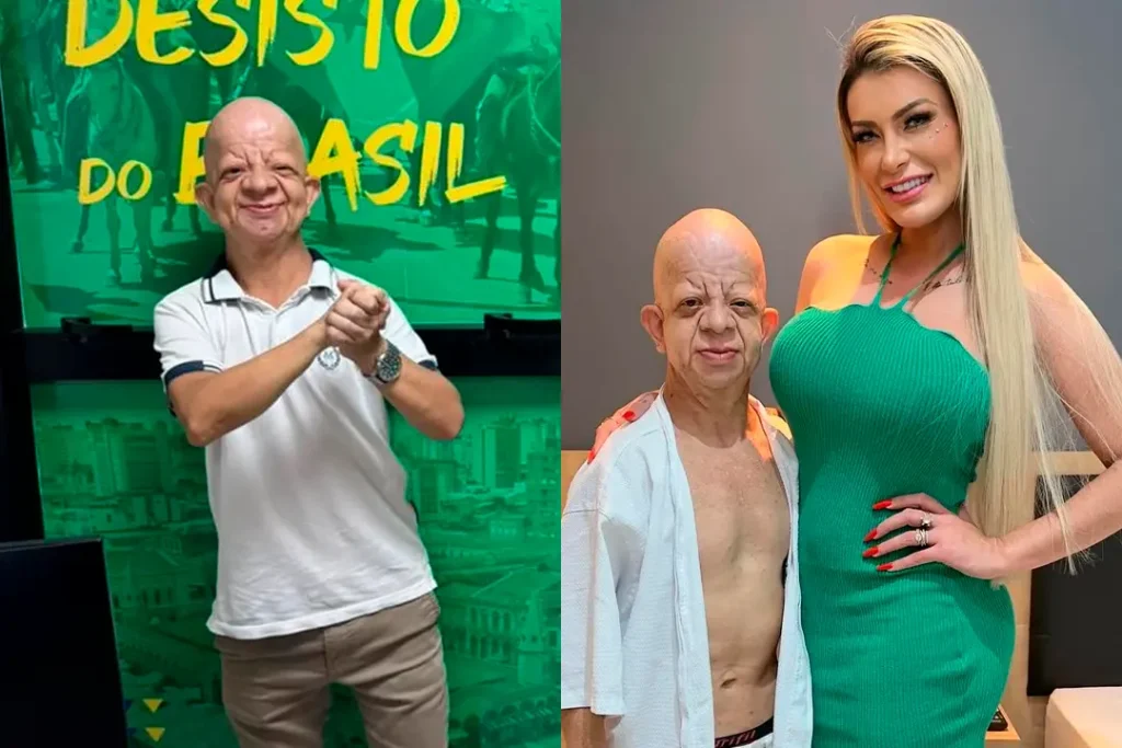 Influencer Bruno Diferente, que gravou pornô com Andressa Urach, se ...