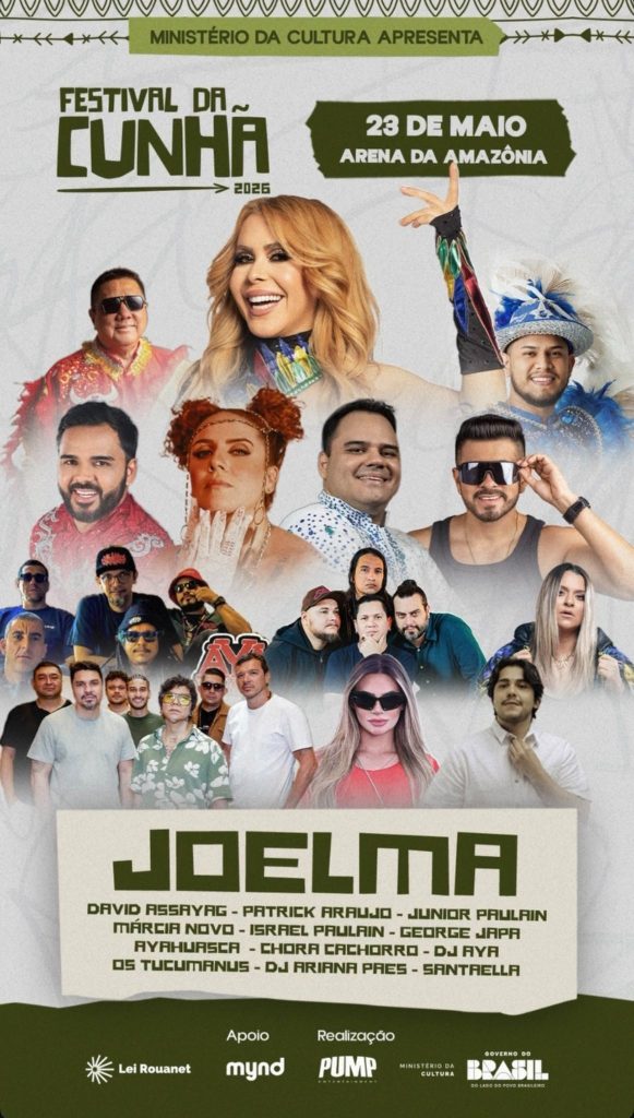 imagem do festival da cunhã 2026 em manauss