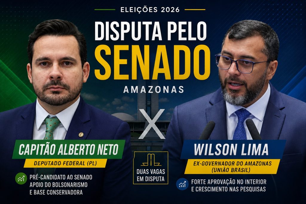 crescimento de wilson lima na pesquisa para o senado no amazonas