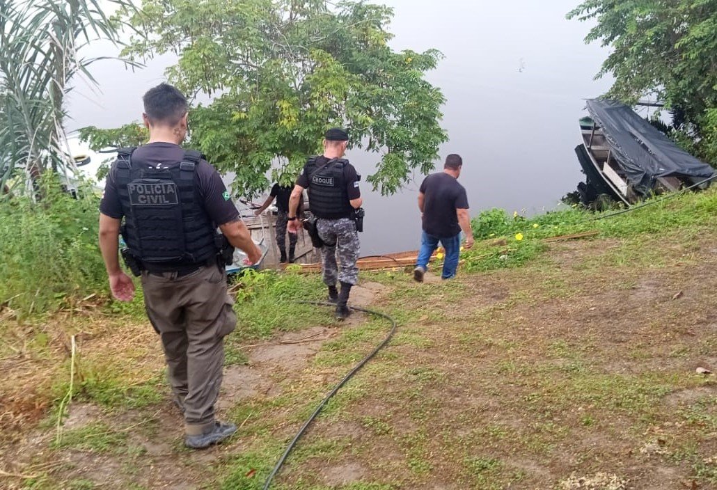 Imagem da operação Caminhos Seguros no Amazonas, com foco na proteção de crianças e adolescentes.