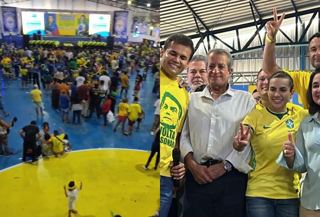 Lançamento das pré candidaturas do PL em Manaus com a presença de Valdemar Costa Neto e Alfredo Nascimento.