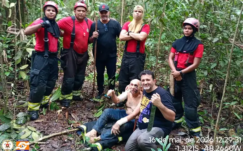 piloto de aeronave encontrado vivo em belém após acidente