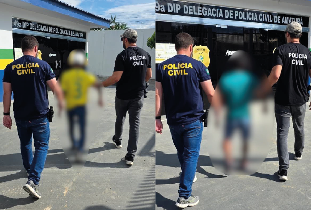 Dois homens presos em Amaturá suspeitos de abuso sexual contra irmãs