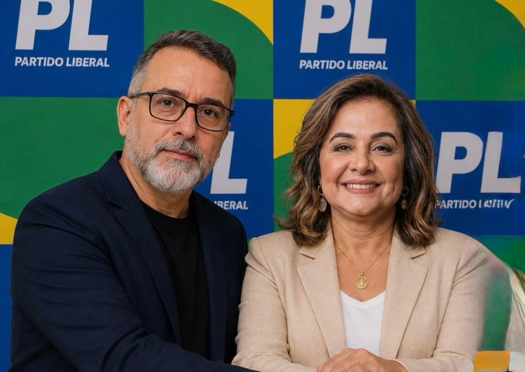 Chico Preto e Maria do Carmo em evento político