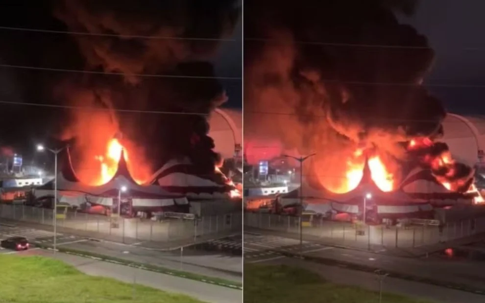 incêndio no circo do tirú em natal