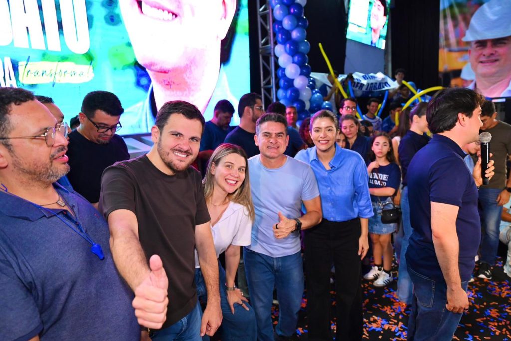 Evento de lançamento da pré-candidatura de Jender Lobato a deputado estadual em Manaus