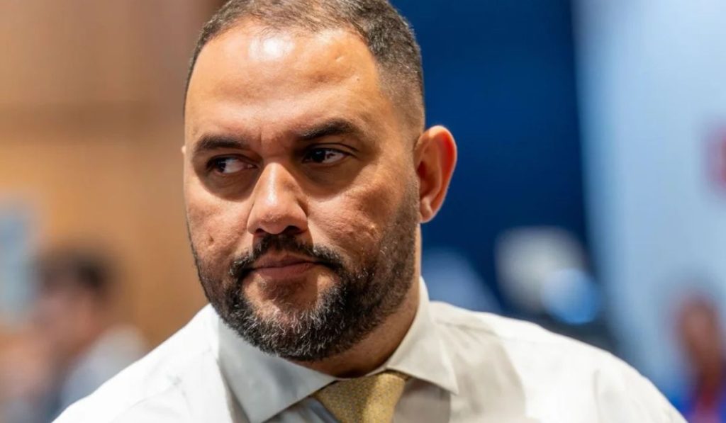 Deputado Thiago Rangel durante a 4ª fase da Operação Unha e Carne