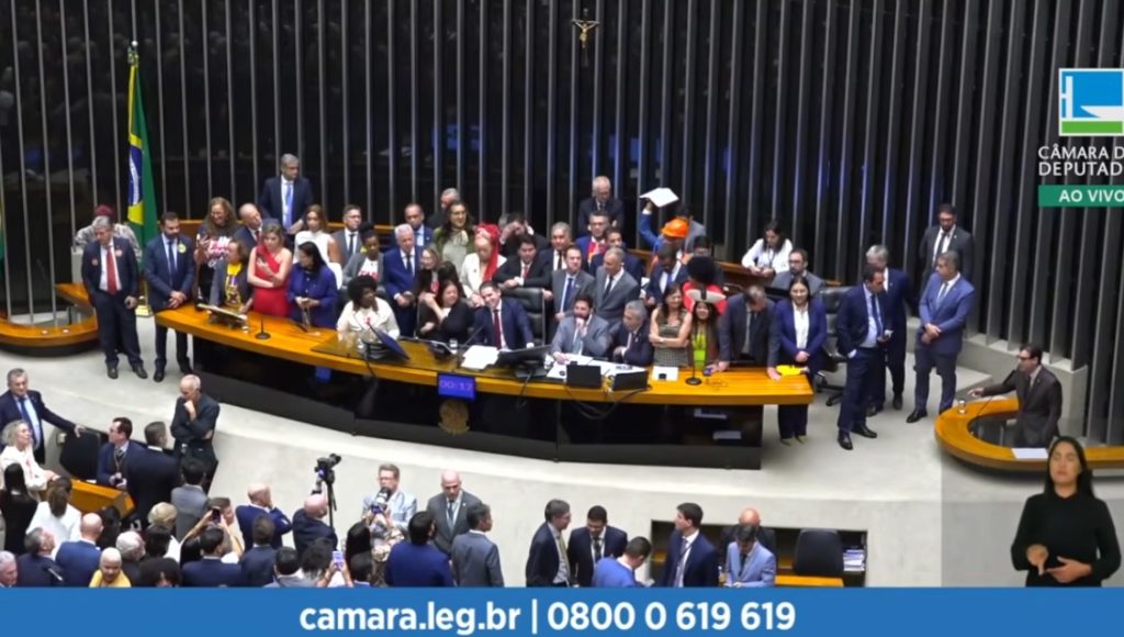 Galeria da pec fim da escala 6x1 aprovada pela câmara dos deputados
