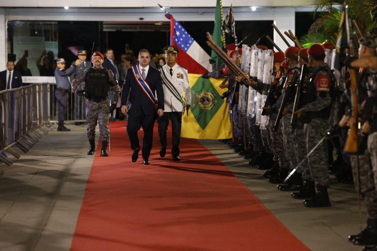 Cerimônia de posse do governador Roberto Cidade no Amazonas