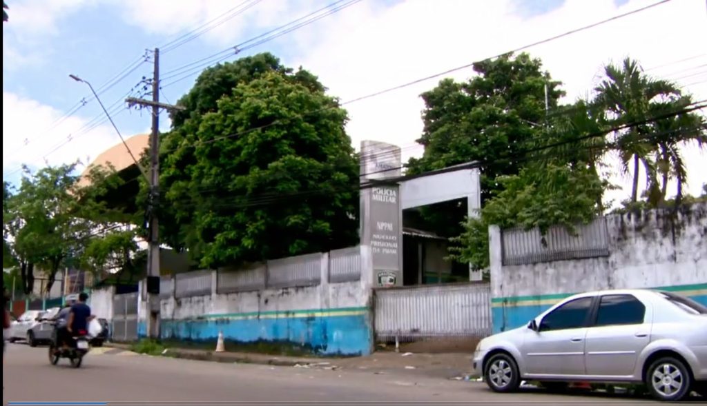 imagens do antigo núcleo prisional da Polícia Militar do Amazonas revelando rotina de regalias