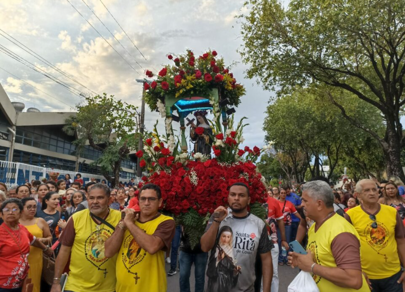 Festejo de Santa Rita de Cássia em Manaus com mudanças no trânsito