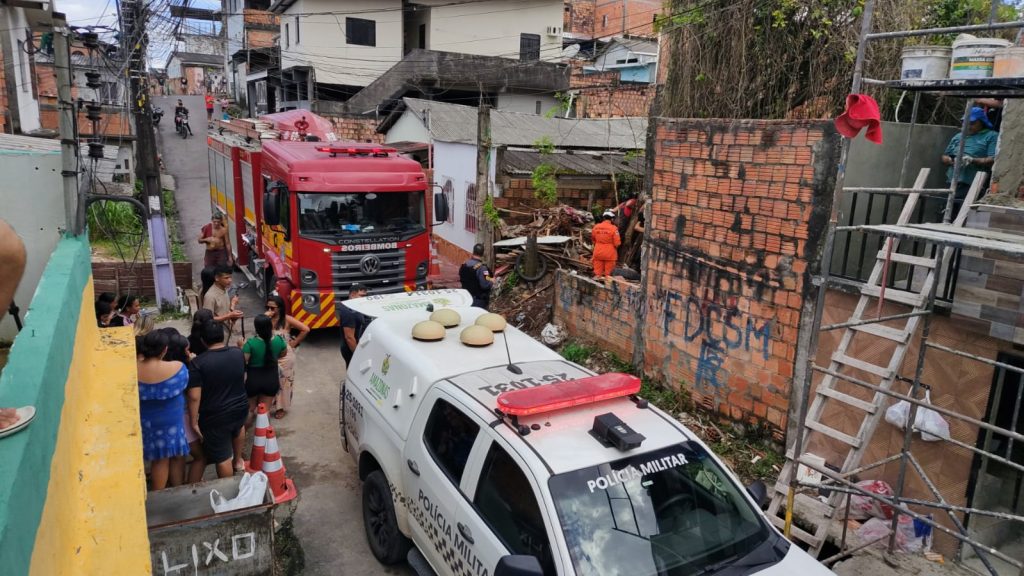 Gabriel Maciel confessando o crime de assassinato do pai, o policial aposentado José Moura Maciel.