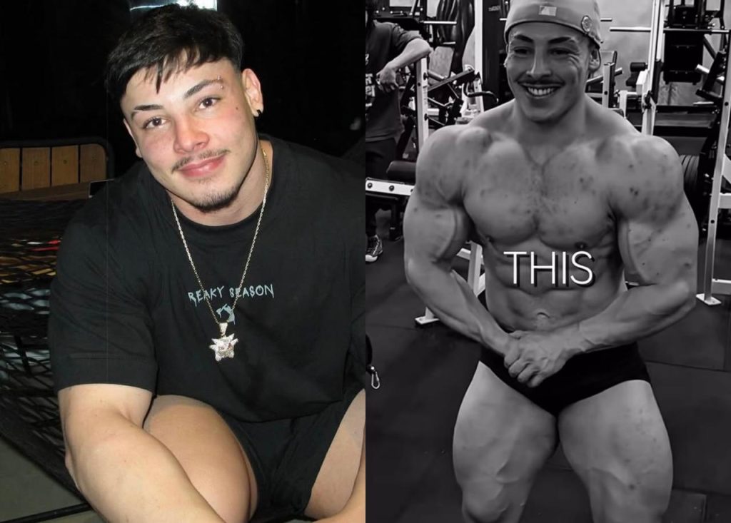 Gabriel Ganley influenciador fitness e atleta de fisiculturismo
