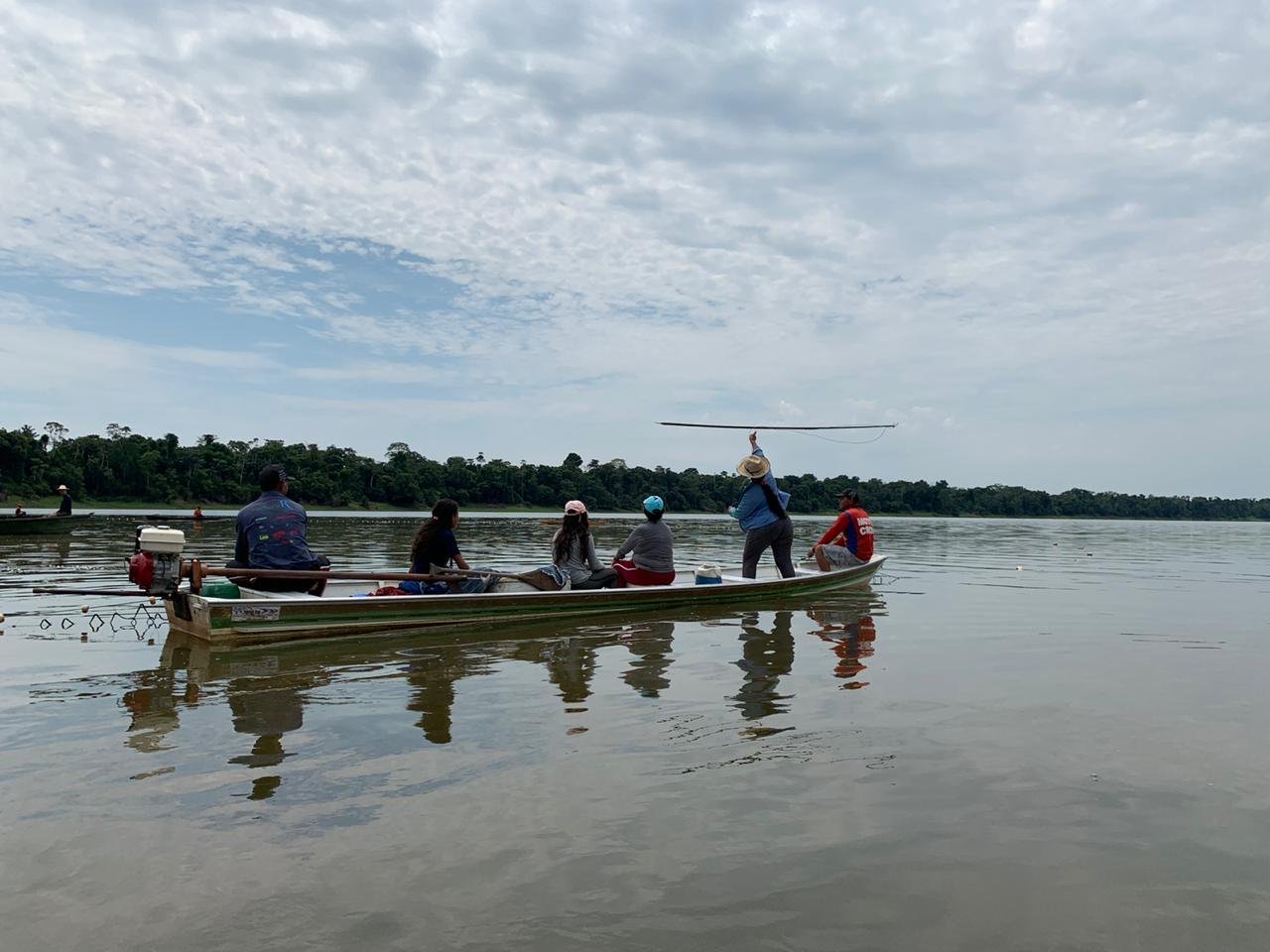 Foto do Acordo de Pesca no Rio Itaparanã em Tapauá