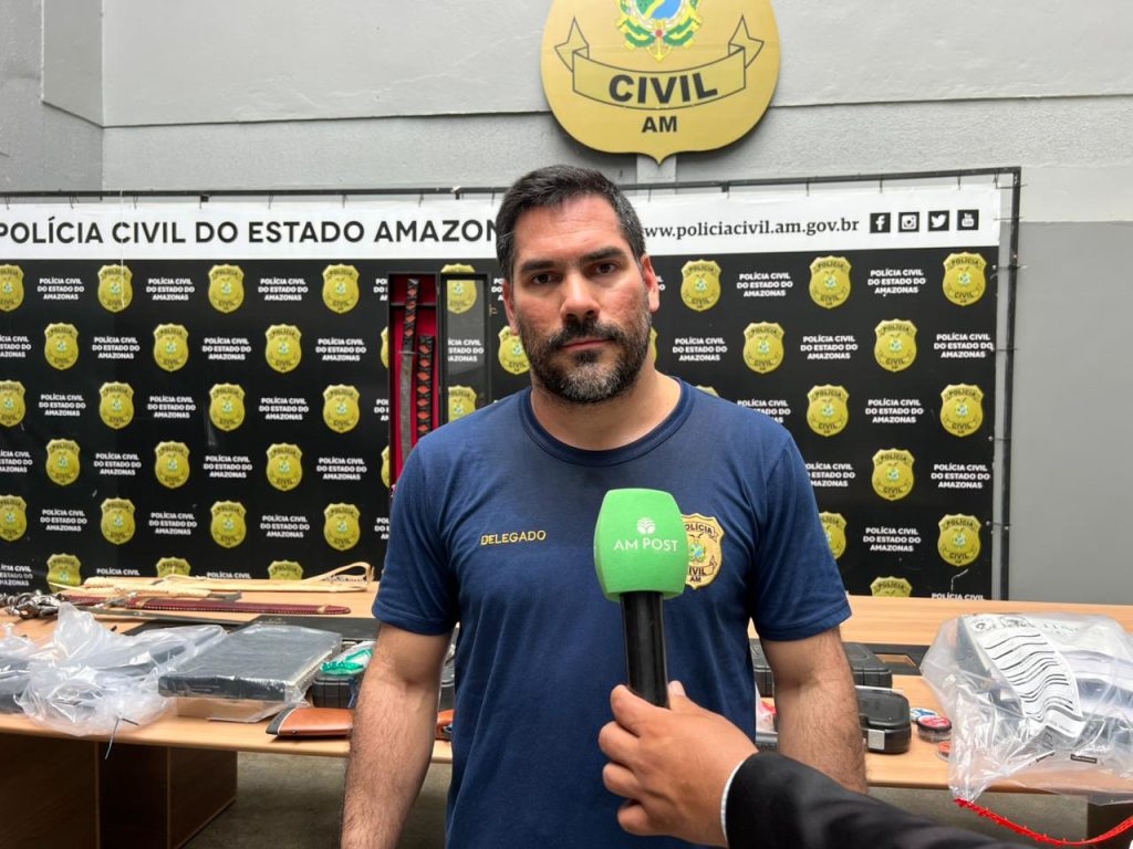 Foto de Denivaldo Oliveira mostrando o caso de tortura a uma jovem grávida no Amazonas