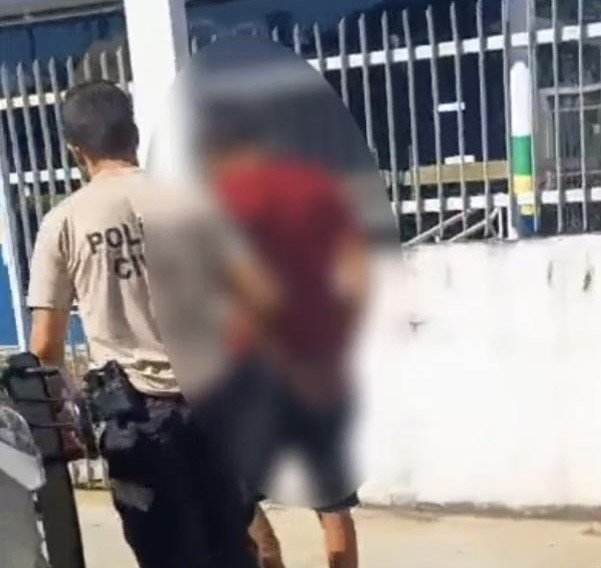 homem preso em novo airão por ameaçar ex-companheira