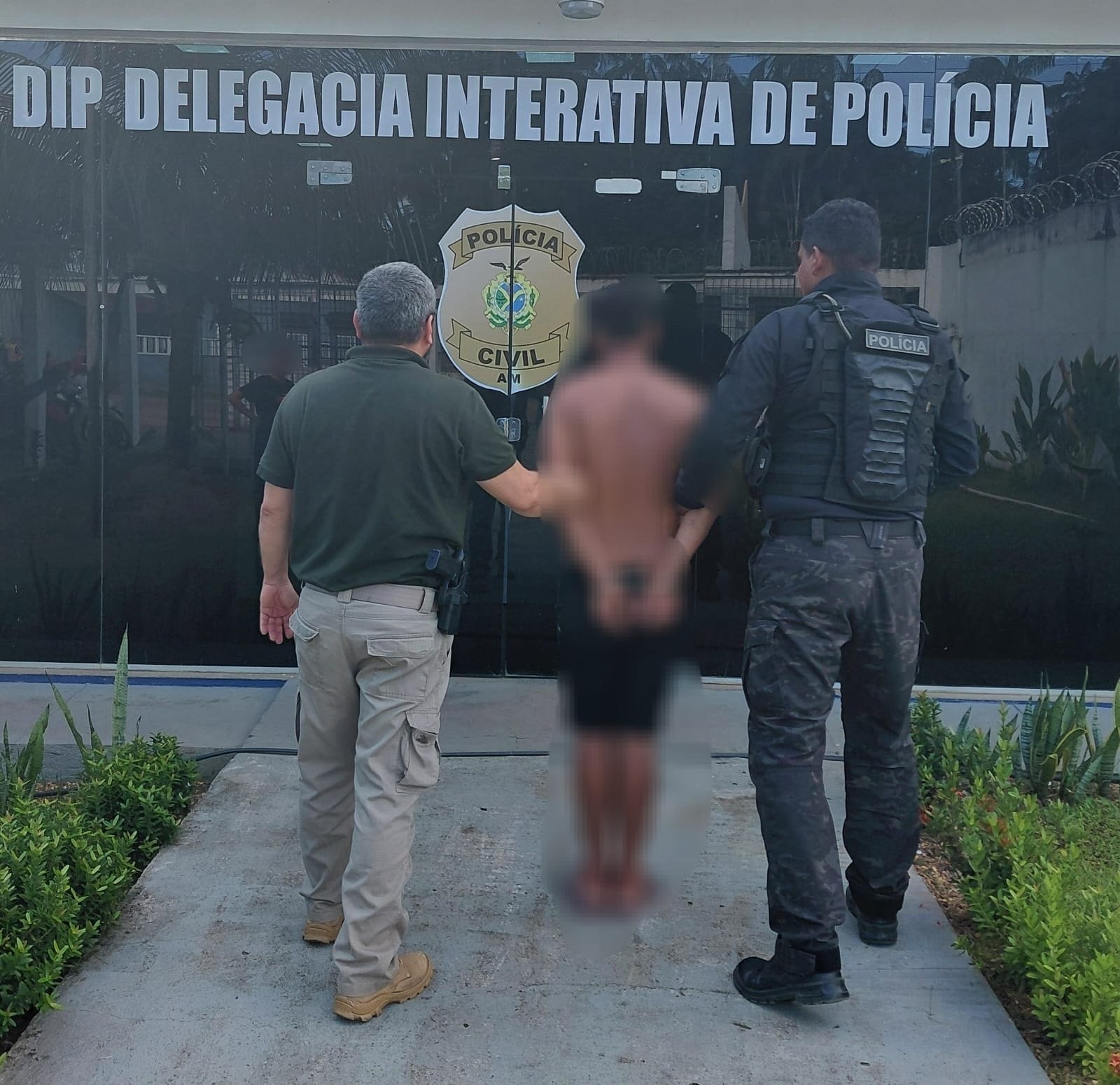 homem preso por agressão a ex-companheira em Alvarães