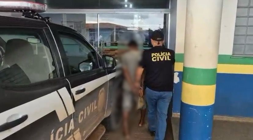 foto de divulgação sobre caso de homem preso por ameaçar mãe em itacoatiara