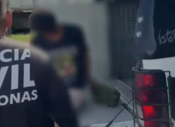 Homem preso suspeito de agressão doméstica em Itacoatiara