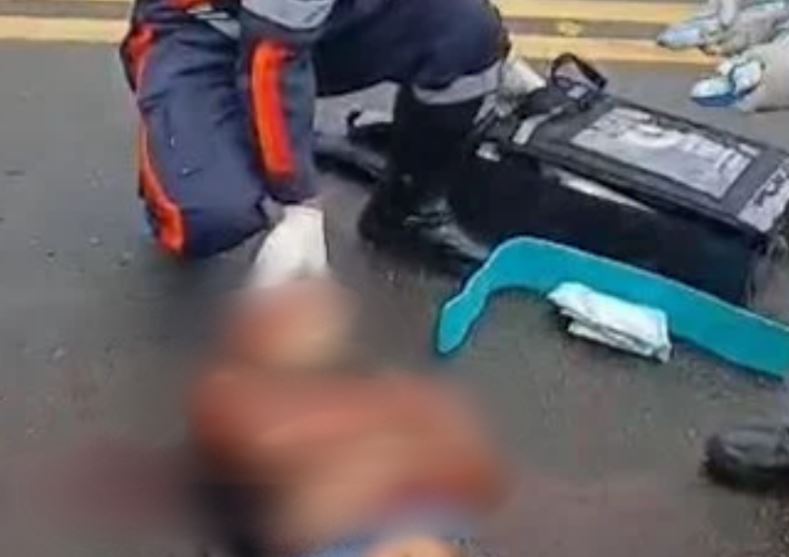 homem gravemente ferido após atropelamento no bairro Hiléia em Manaus