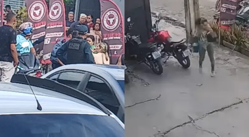 imagem de crime em academia em ananindeua