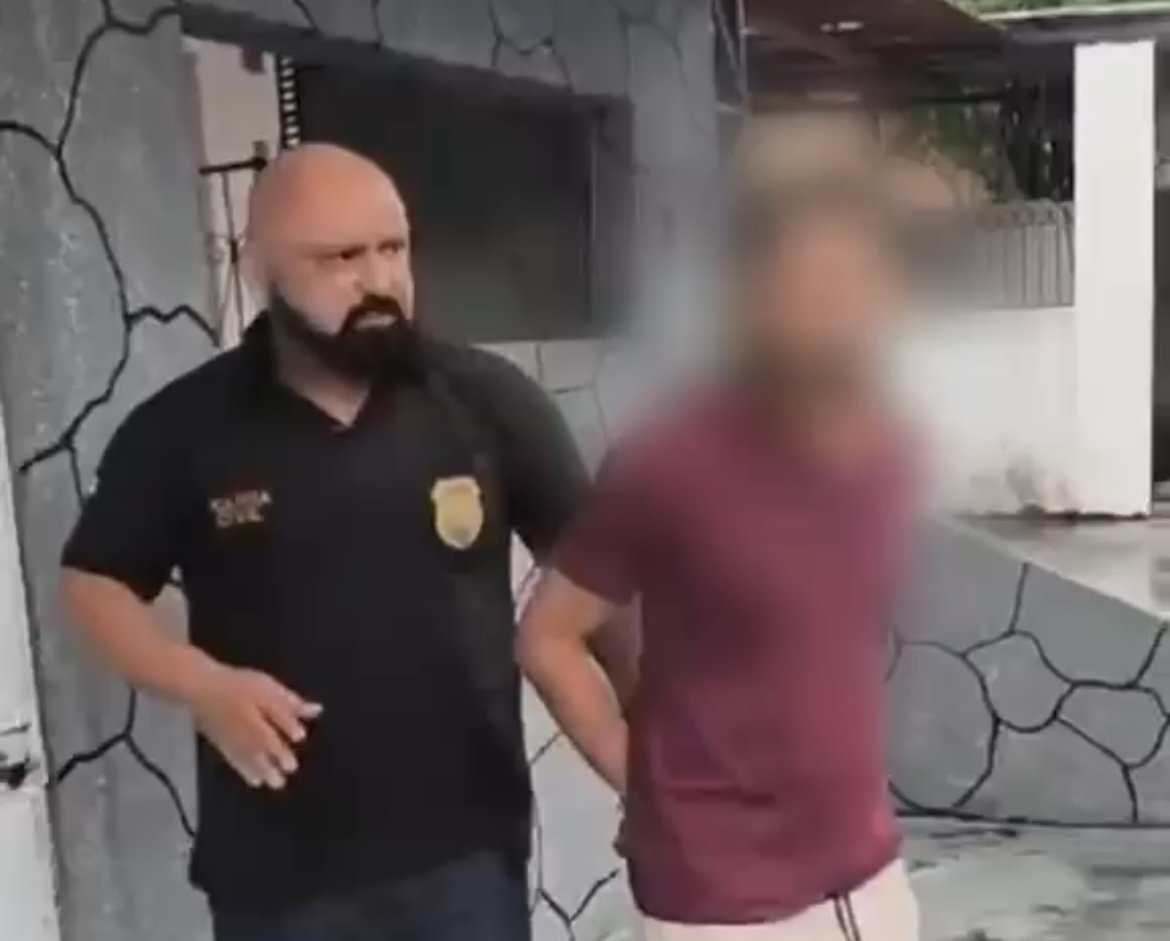 homem preso por extorsão no amazonas