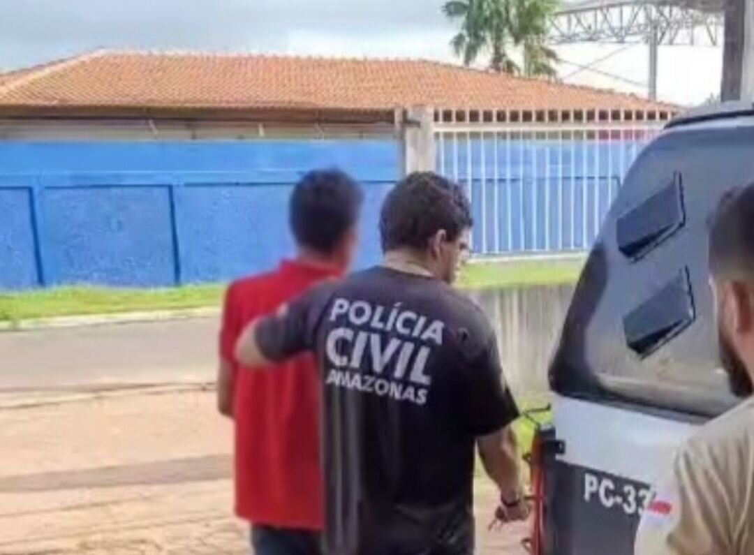 imagem do homem preso em itacoatiara