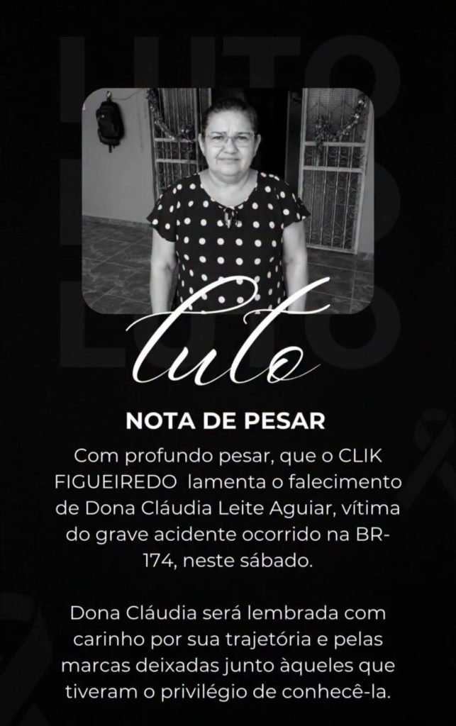 imagem do acidente na br-174
